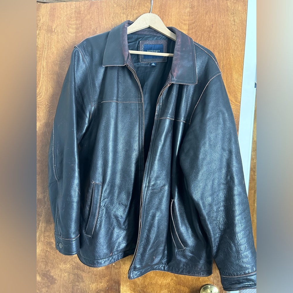 Vintage Sonoma Leather Jacket